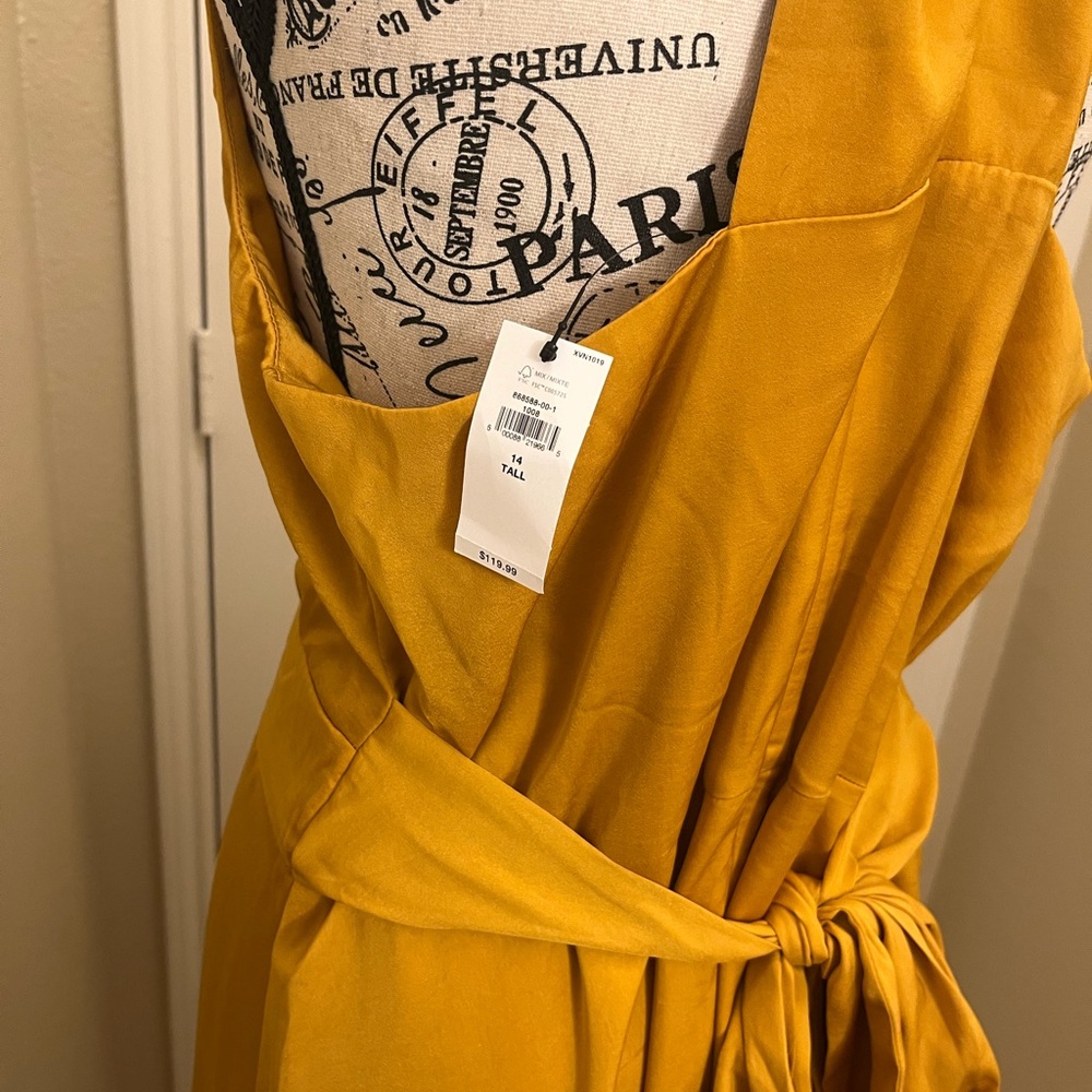 Banana Republic Mustard Maxi Dress - Picture 3 of 3